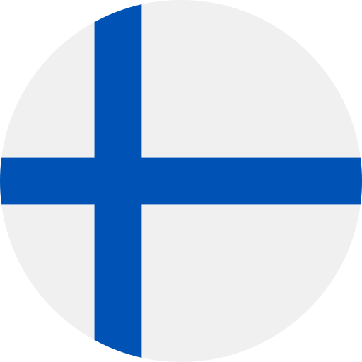 finnish flag button